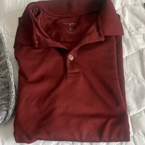 Van Heusen Deep Red Polo Shirt